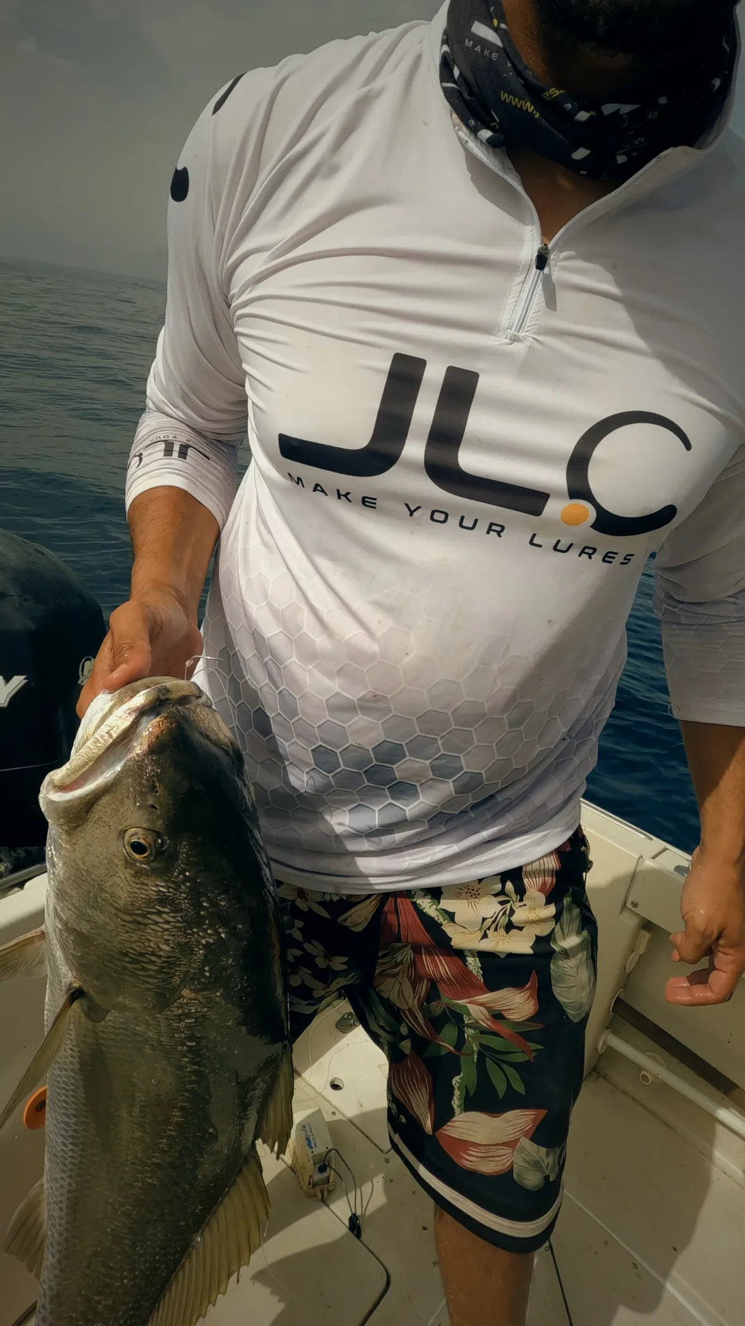 Amberjack catch on deck